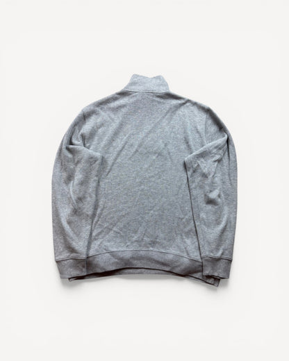 LACOSTE GREY HALF ZIP UP KNIT (L)