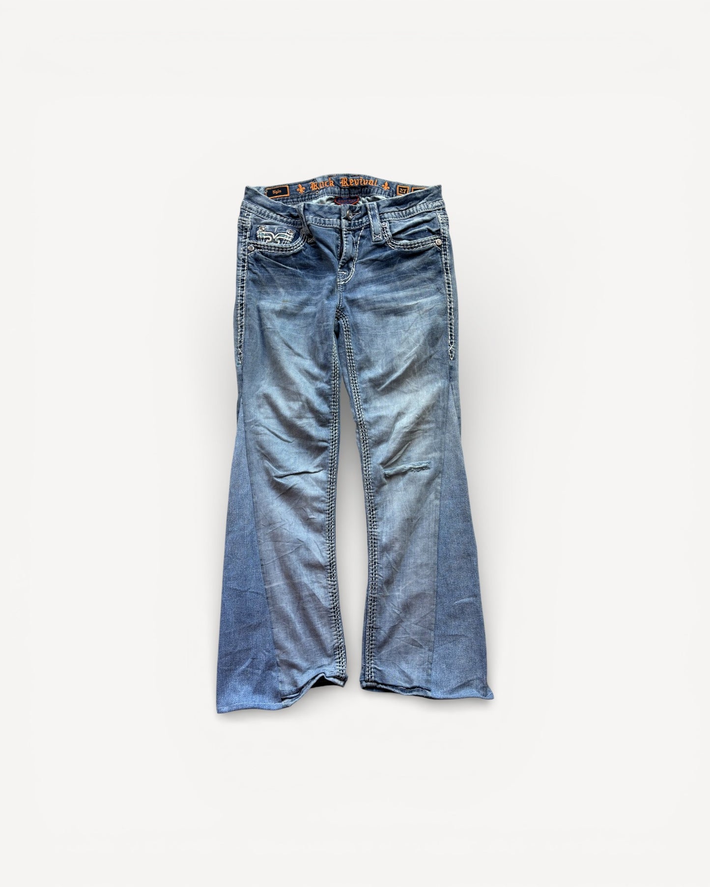 ROCK REVIVAL JEANS W27 L30 #RR4