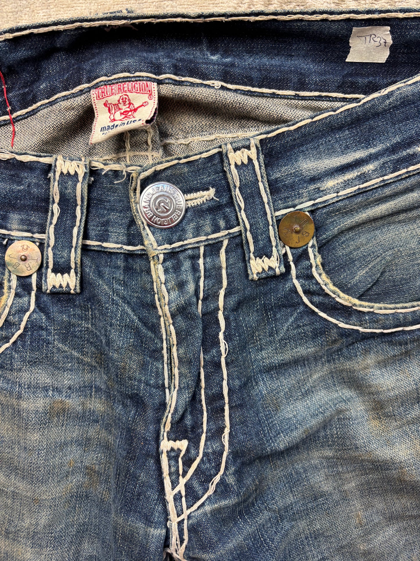 TRUE RELIGION JEANS W31 L32 #TR37