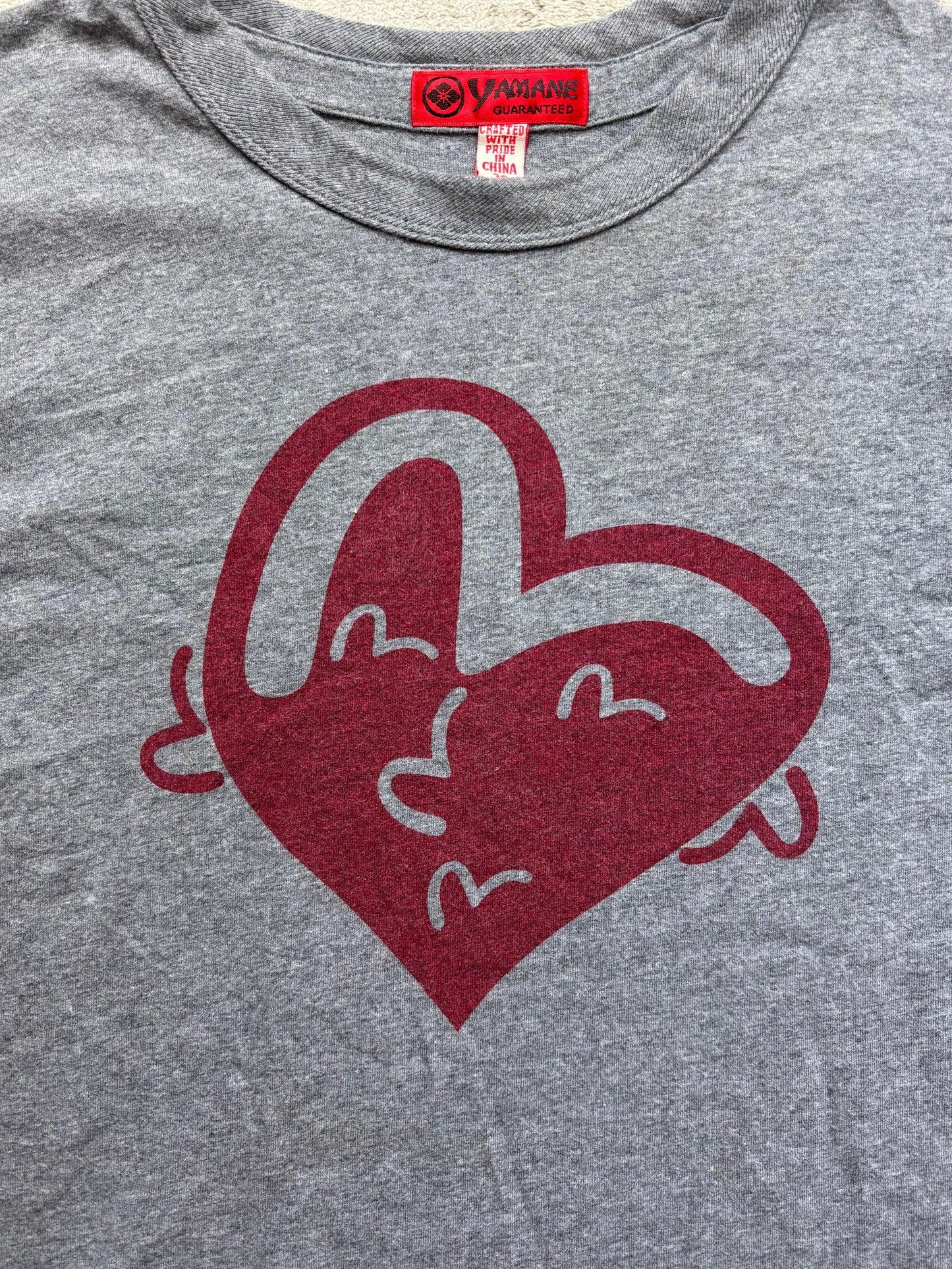 EVISU GREY T-SHIRT (L)