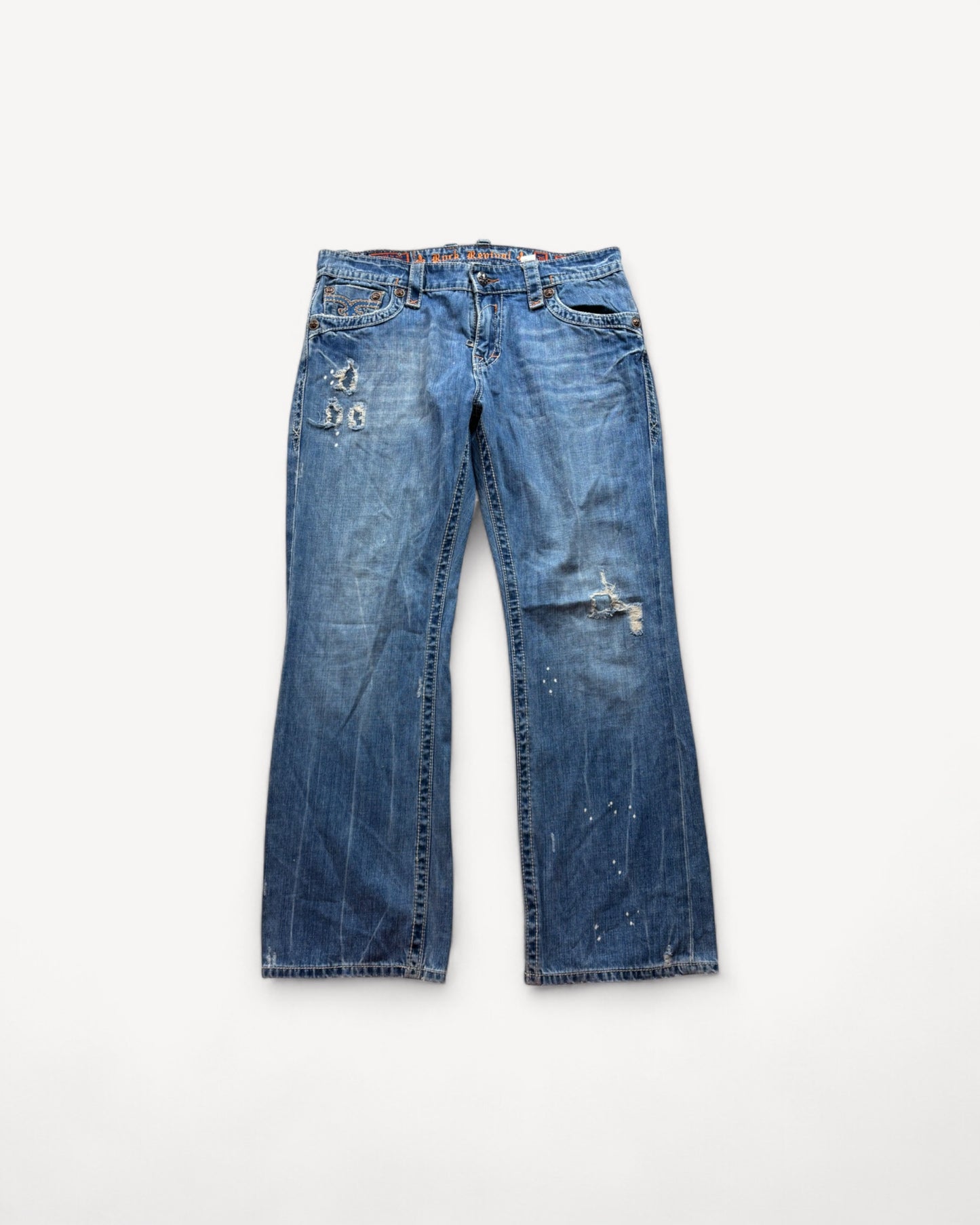 ROCK REVIVAL JEANS W36 L32 #RR20