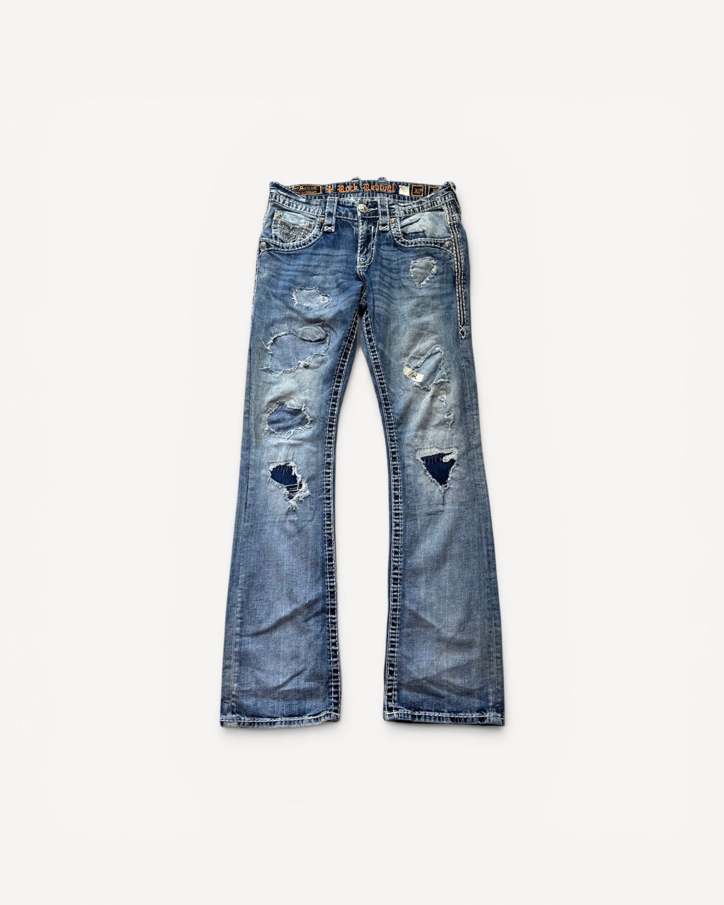 ROCK REVIVAL JEANS W30 L32 #RR7