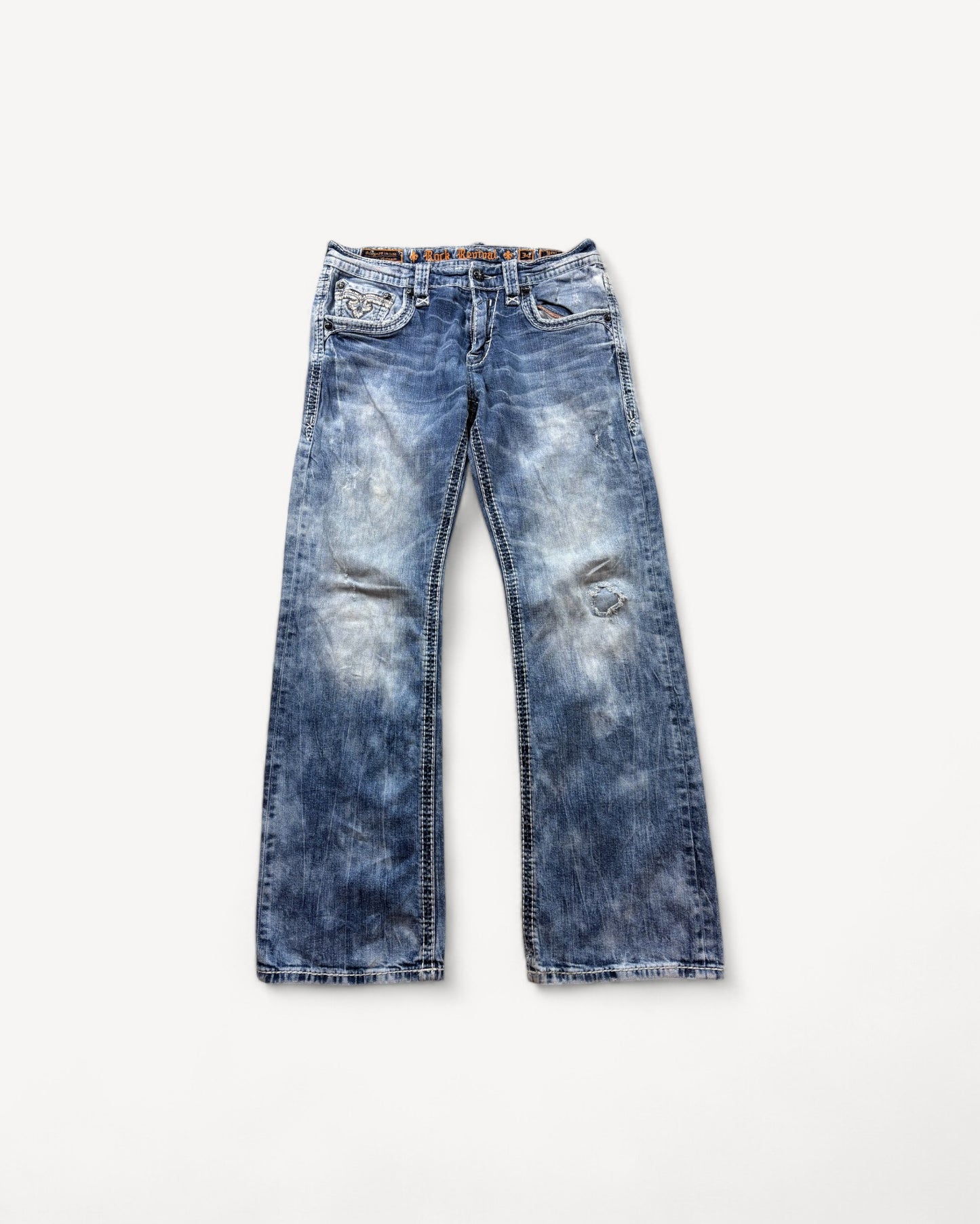 ROCK REVIVAL JEANS W34 L32 #RR3