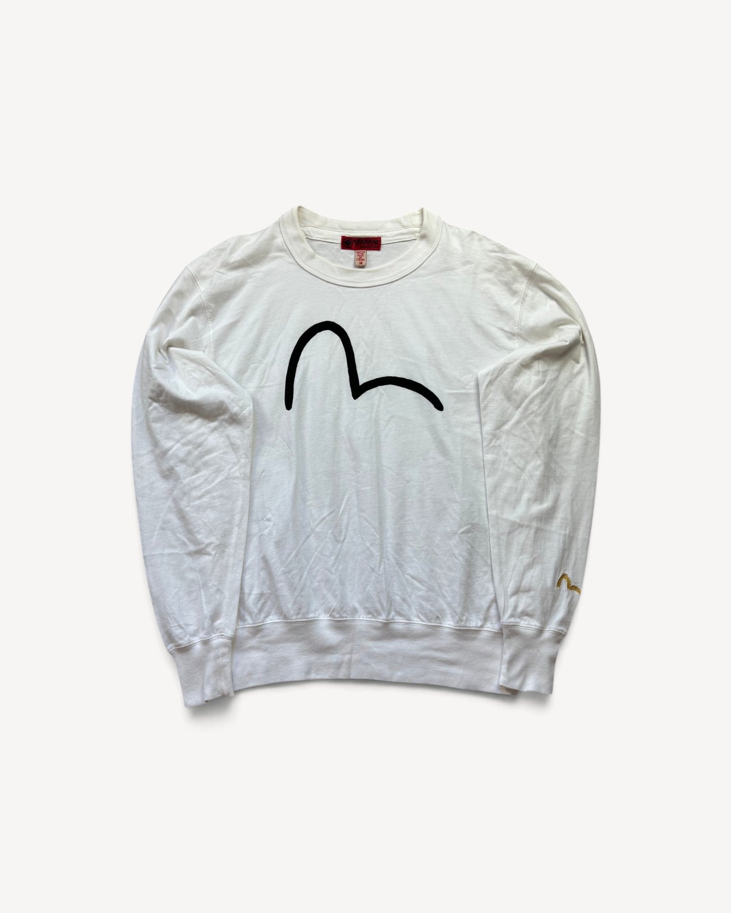 EVISU WHITE LONGSLEEVE (M)