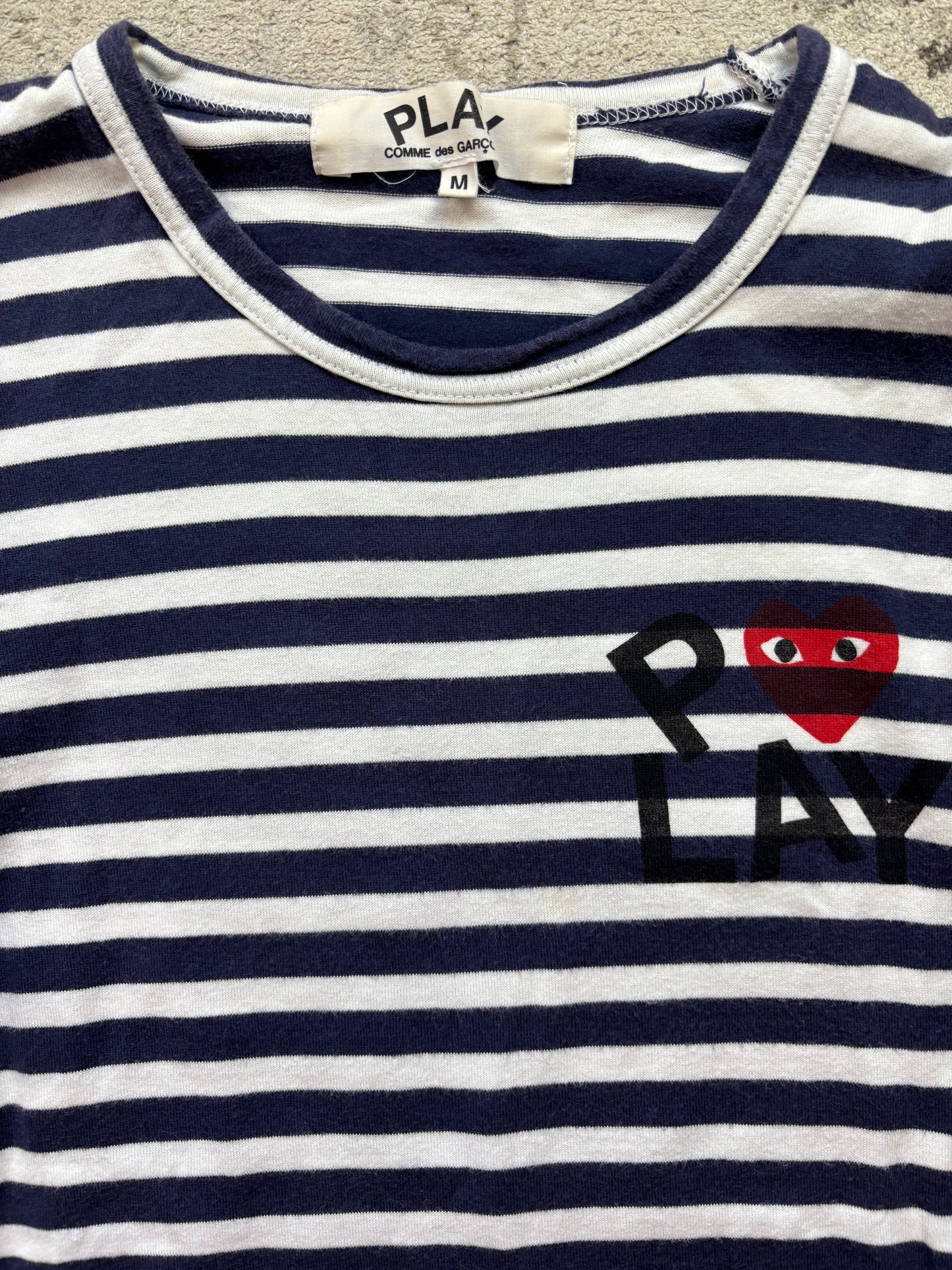 CDG PLAY LONGSLEEVE (S)