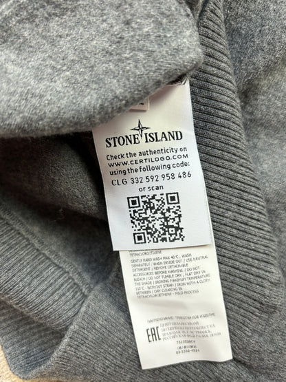 STONE ISLAND GREY KNIT (S)