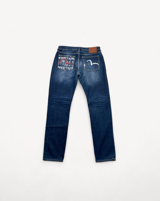 EVISU JEANS W34 L34 #E8