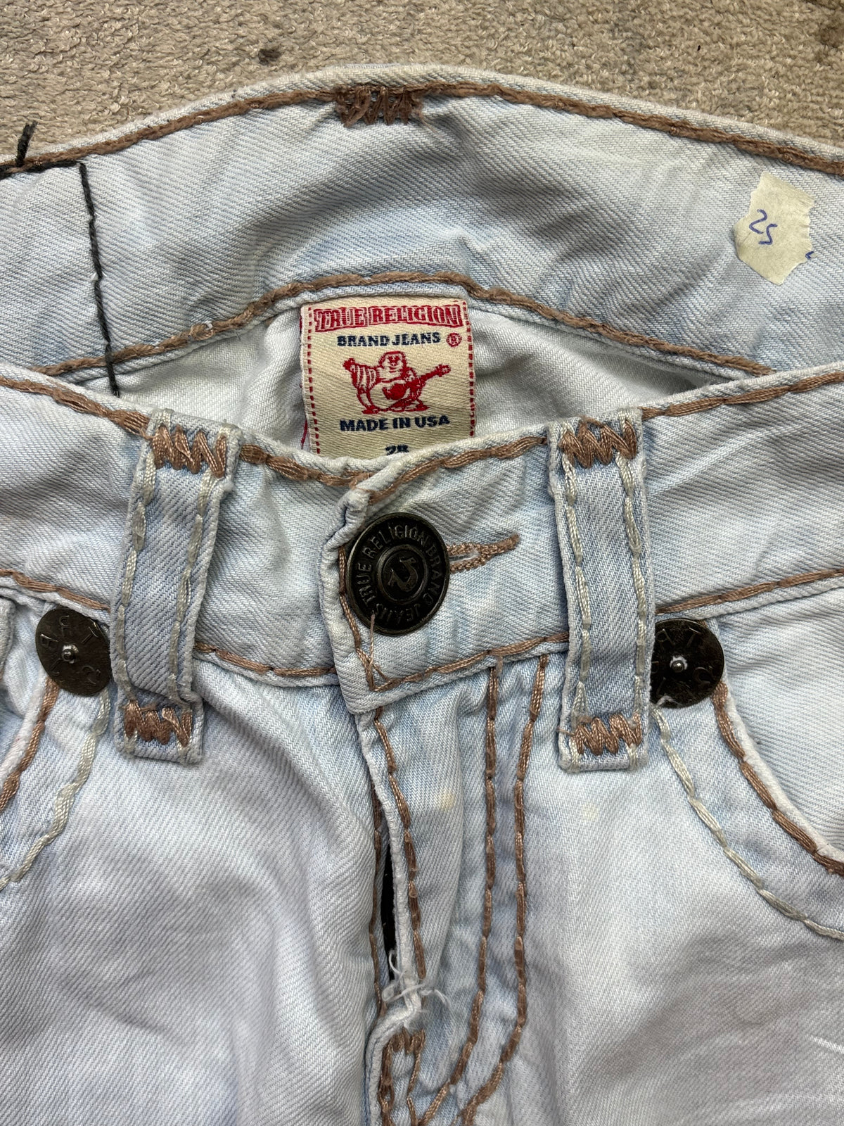 TRUE RELIGION JEANS W28 L34 #TR25