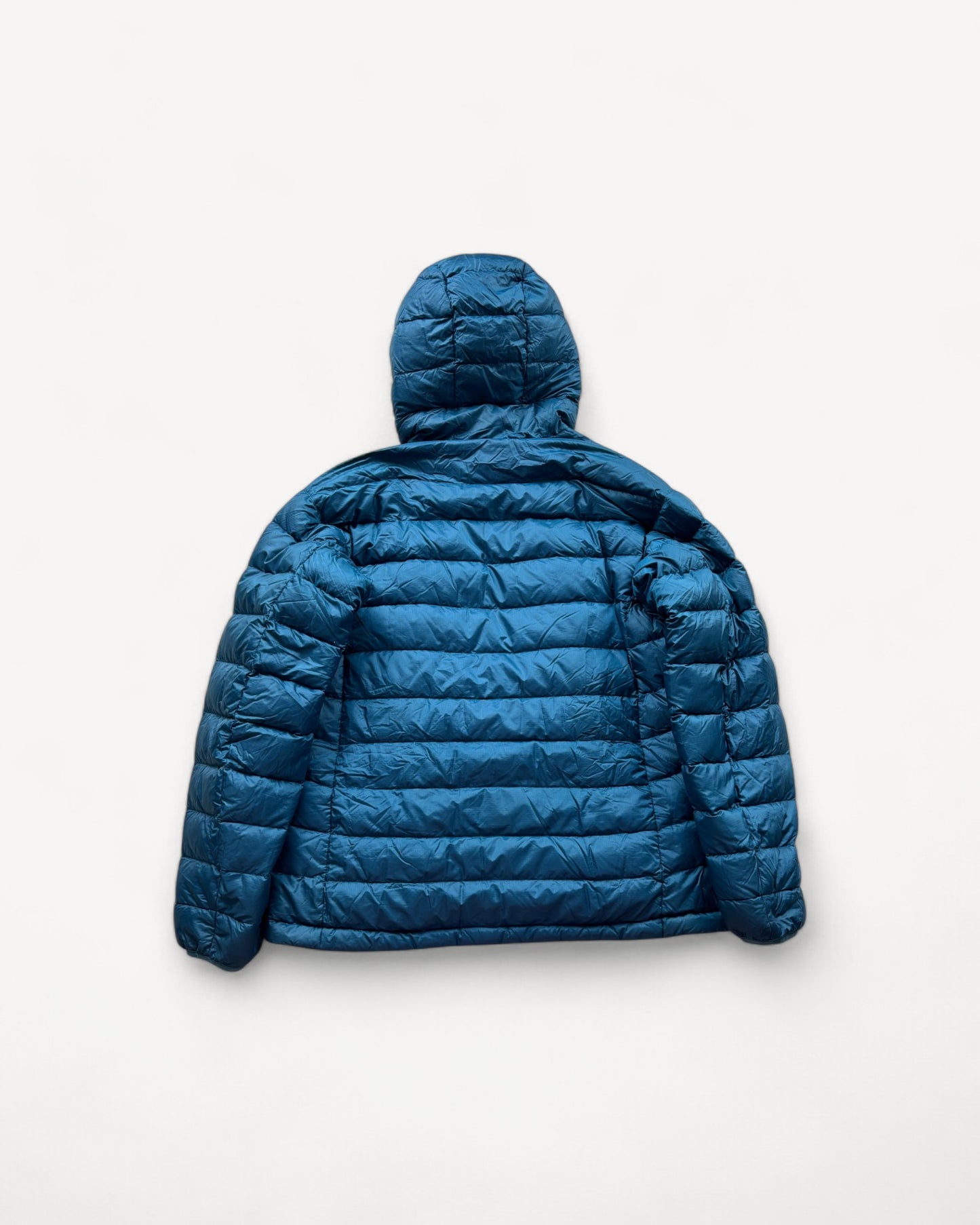 MONTBELL REVERSIBLE GREEN PUFFER JACKET (L)