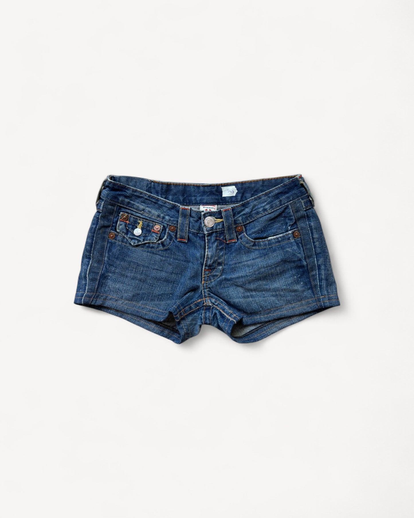 TRUE RELIGION HOT PANT W29 #S48