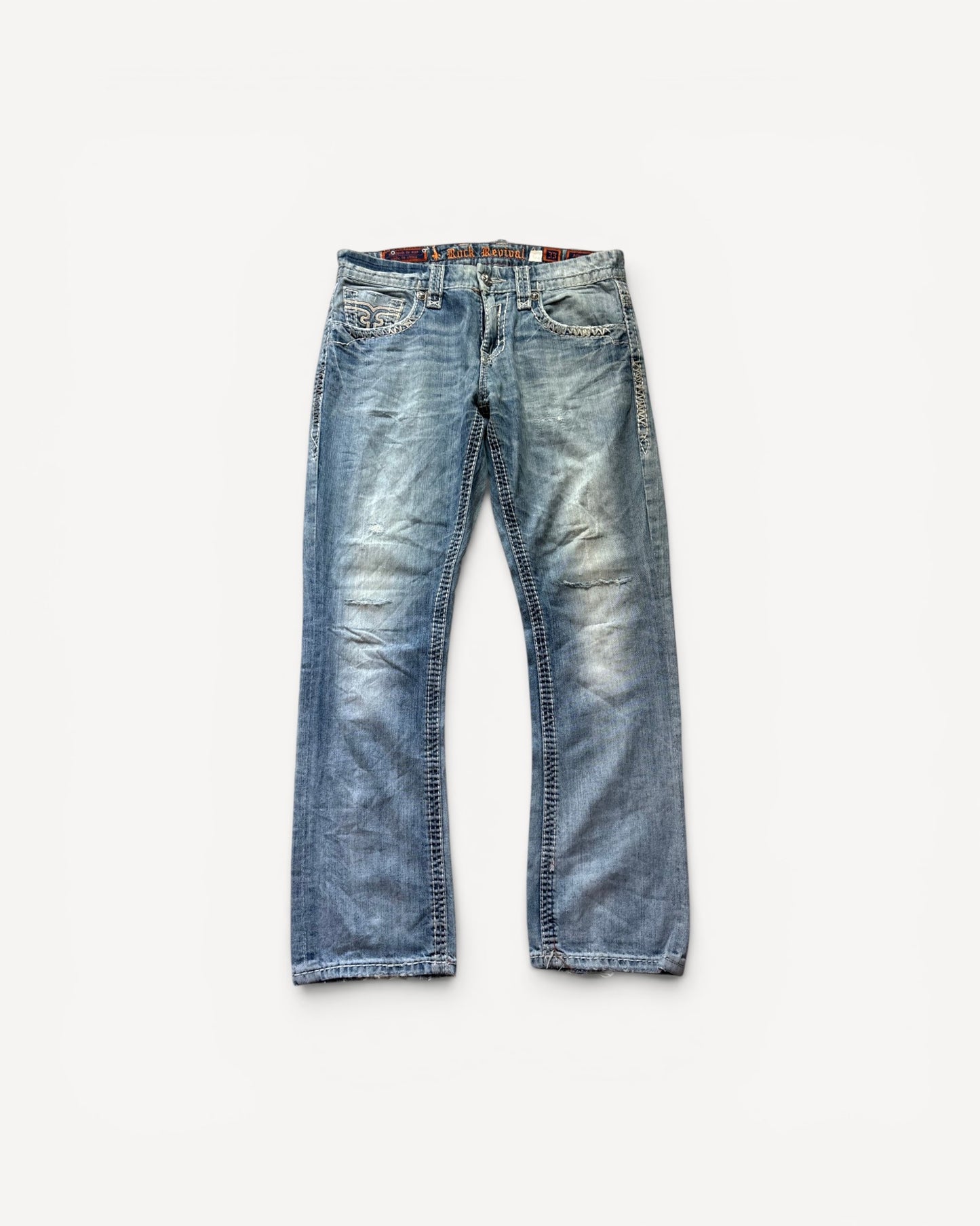 ROCK REVIVAL JEANS W33 L32 #RR10