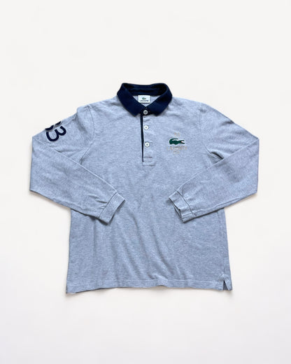 LACOSTE POLO SHIRT GREY (M)