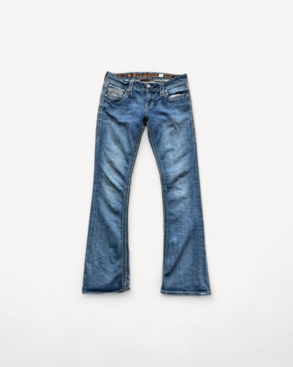 ROCK REVIVAL JEANS W28 L32 #RR2