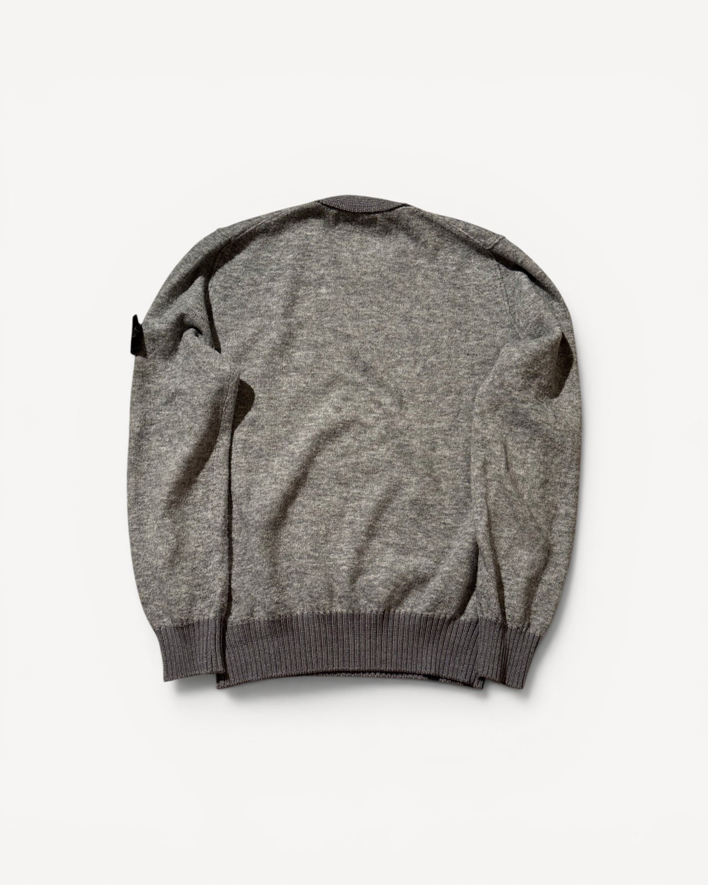 STONE ISLAND GREY KNIT (M)