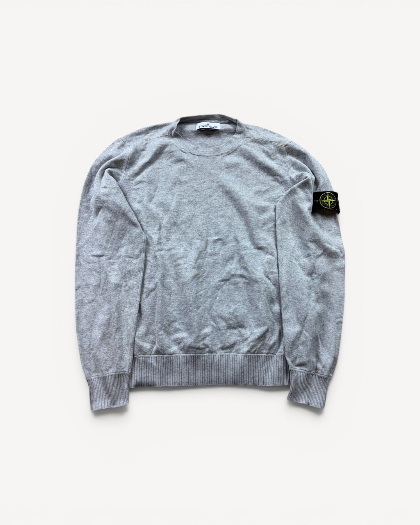 STONE ISLAND GREY KNIT (M)