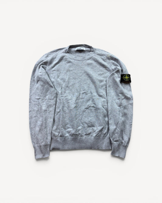 STONE ISLAND GREY KNIT (M)