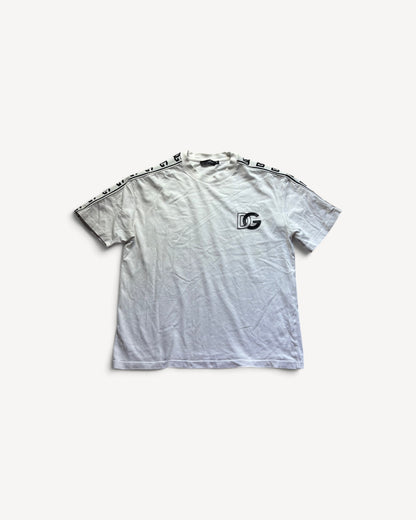 DOLCE & GABBANA WHITE T-SHIRT (L)