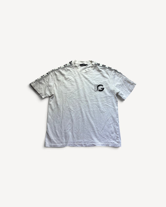 DOLCE & GABBANA WHITE T-SHIRT (L)