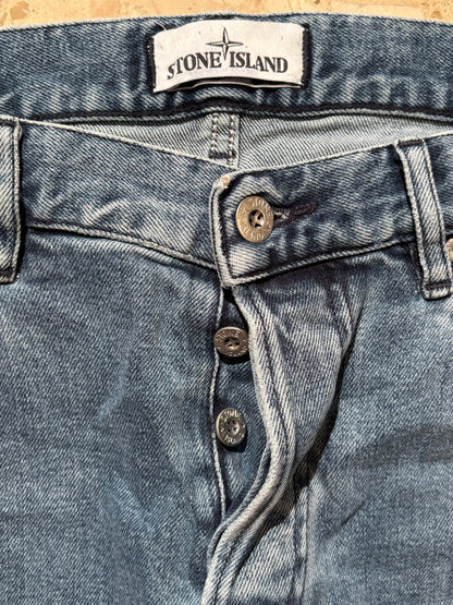 STONE ISLAND BADGE JEANS W32 L30