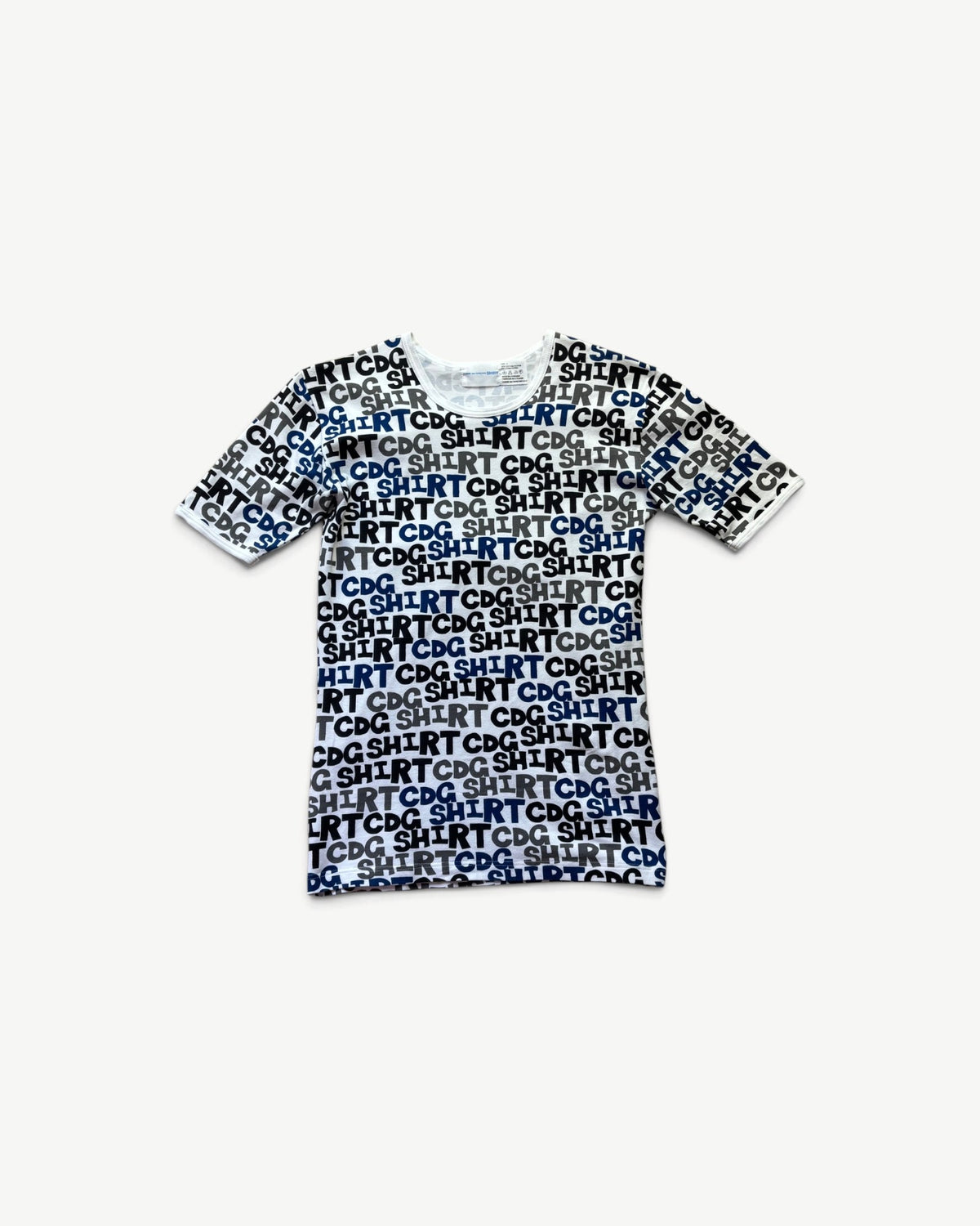CDG MONOGRAM T-SHIRT (S)