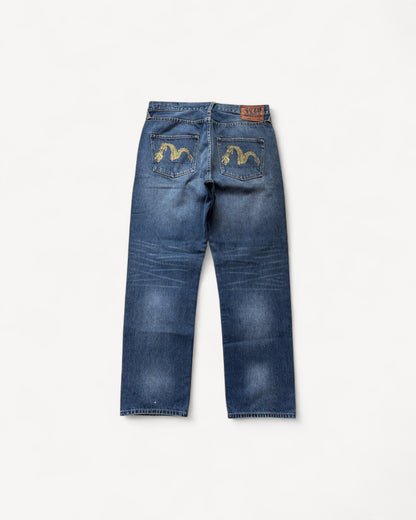 EVISU JEANS W34 L32 #E14