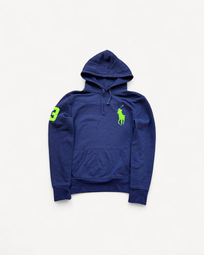 RALPH LAUREN NAVY HOODIE (S)