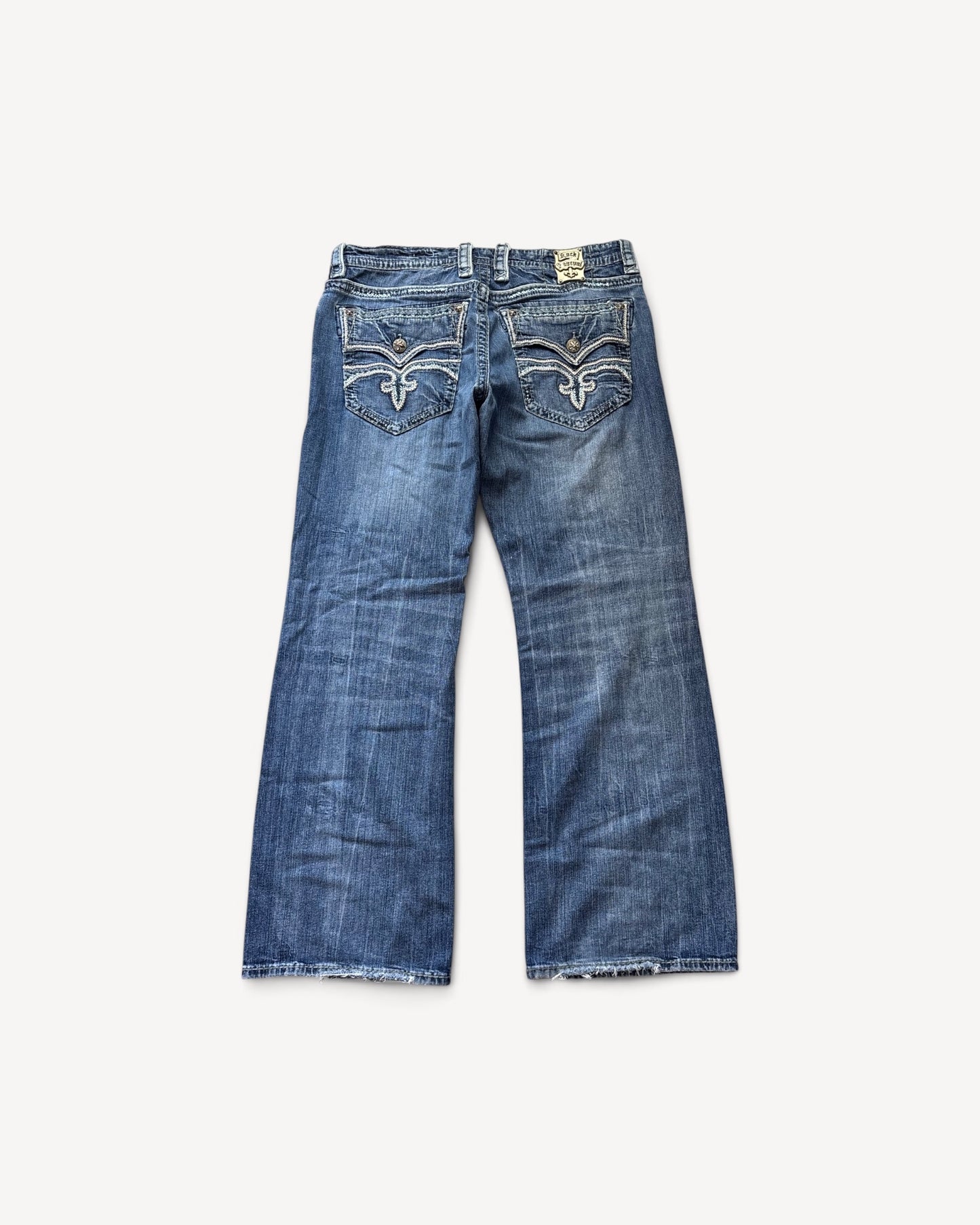 ROCK REVIVAL JEANS W38 L34 #RR33