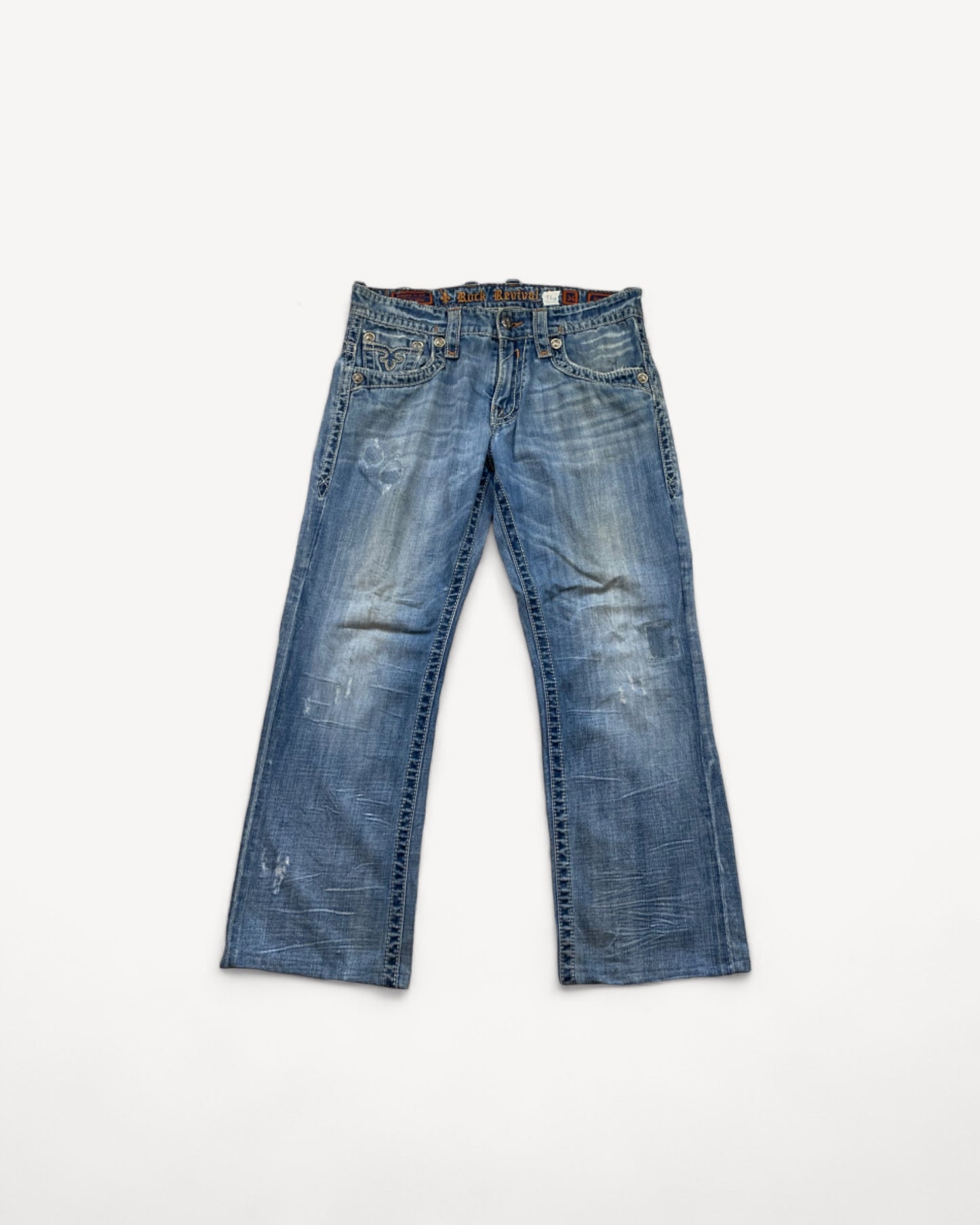 ROCK REVIVAL JEANS W34 L32 #RR15