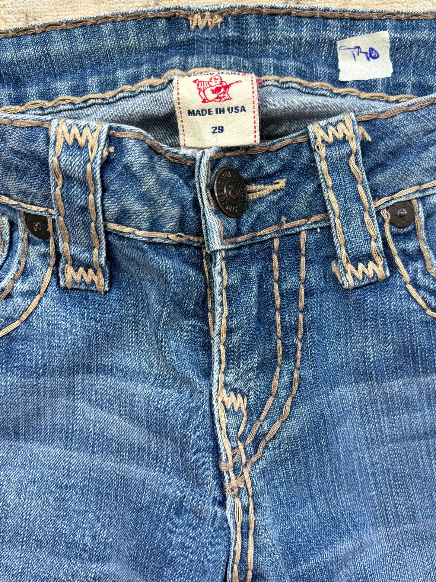 TRUE RELIGION JEANS W29 L32 #TR10