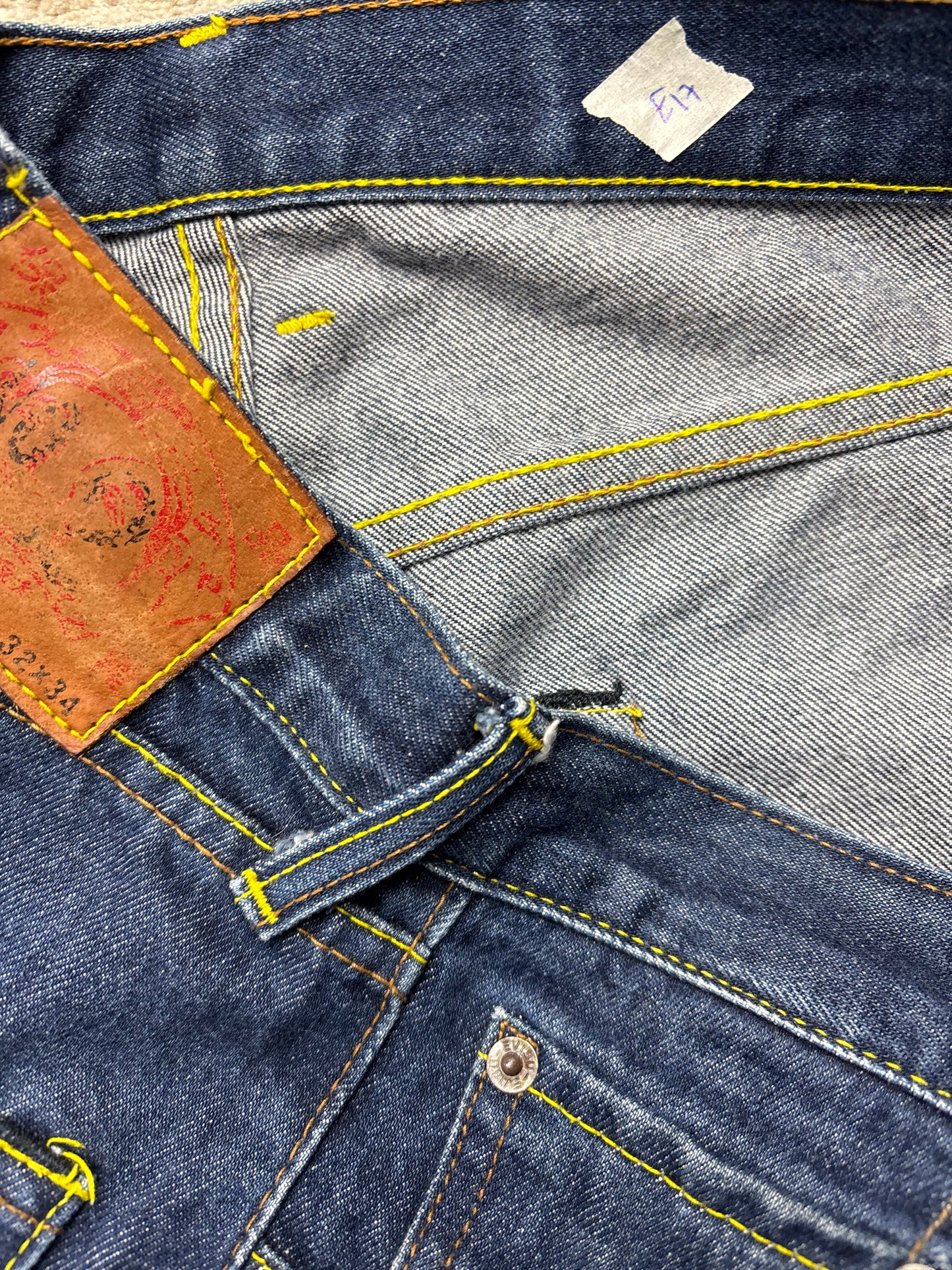EVISU JEANS W32 L32 #E17