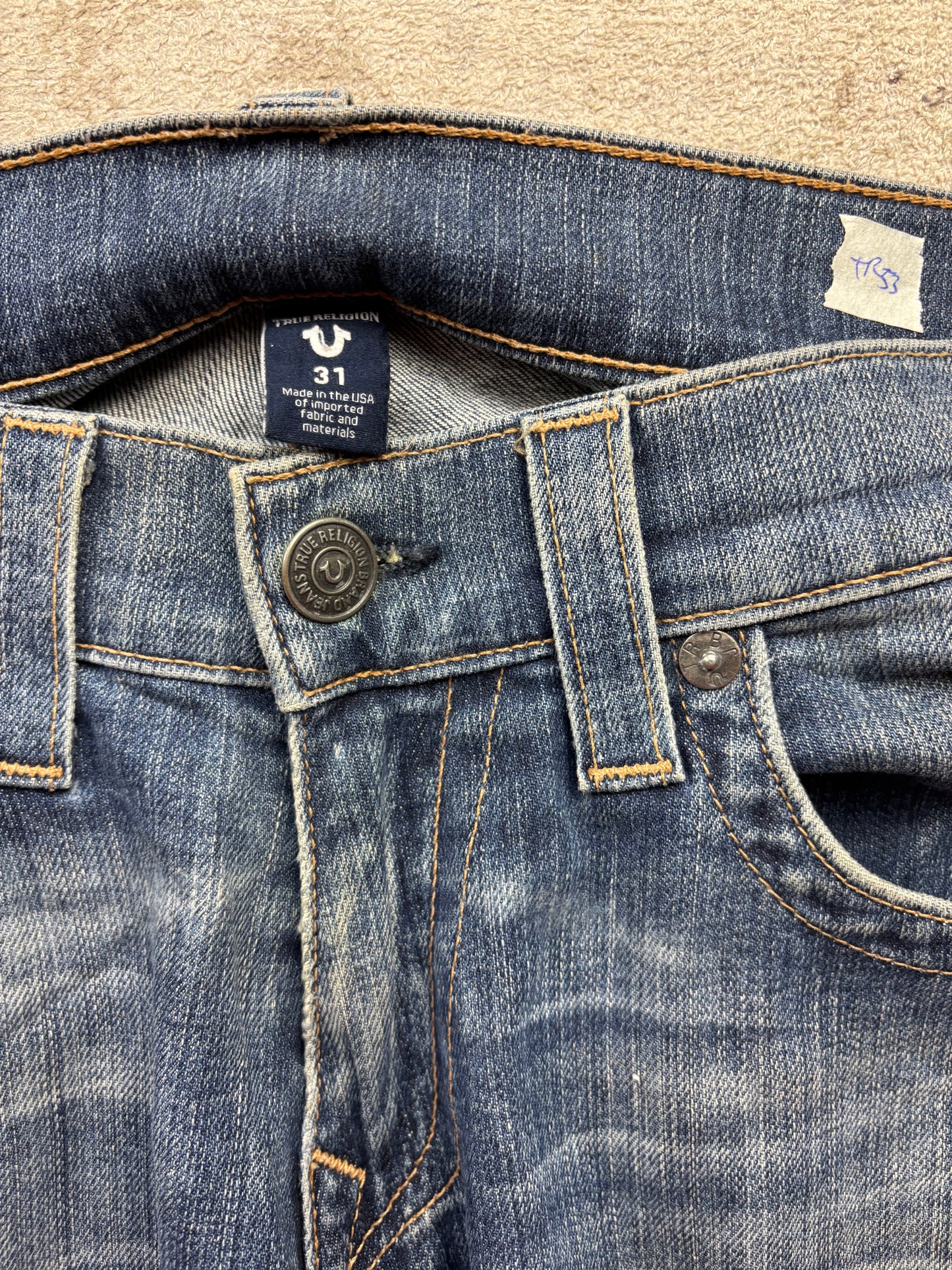 TRUE RELIGION JEANS W31 L30 #TR53