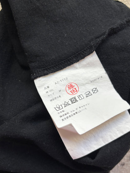 CDG PLAY BLACK T-SHIRT (M)