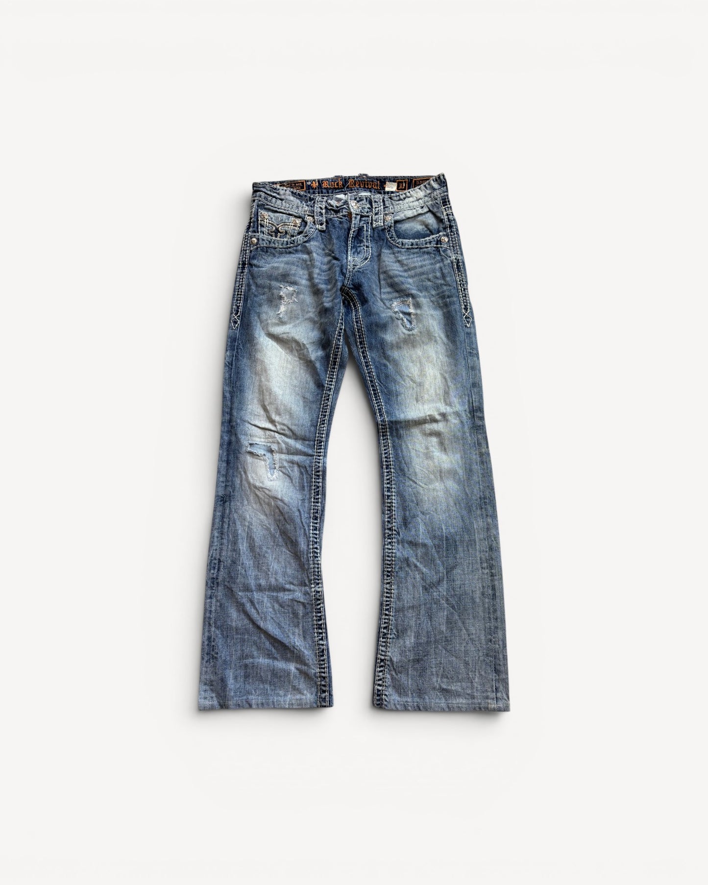 ROCK REVIVAL JEANS W31 L32 #RR30