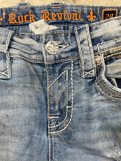 ROCK REVIVAL JEANS W29 L30 #RR4