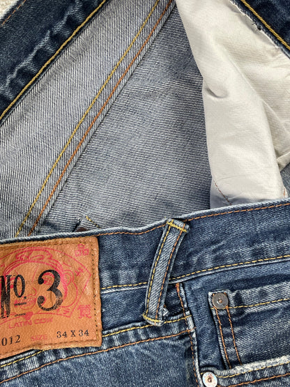 EVISU JEANS W34 L32 #E6