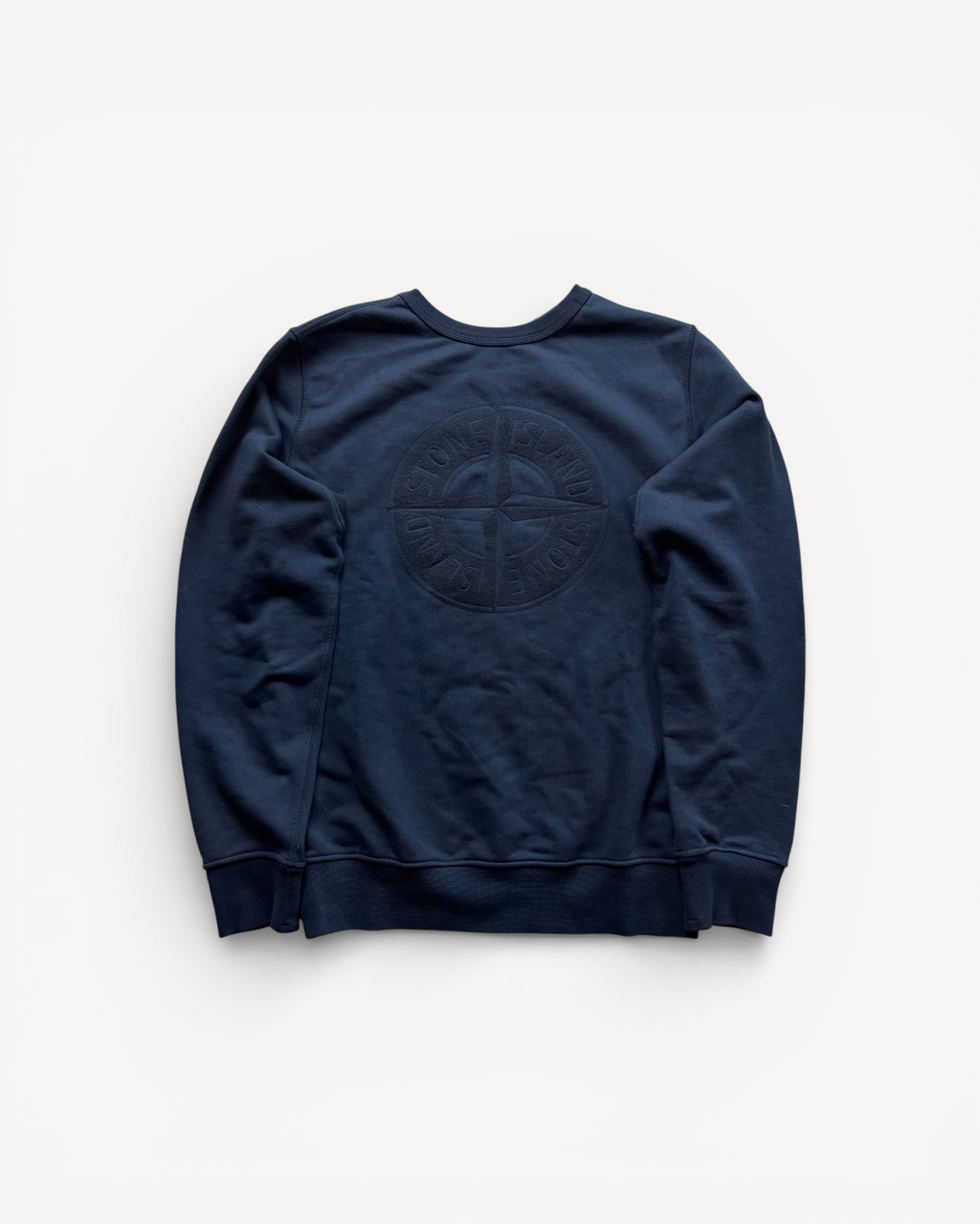 STONE ISLAND NAVY 2in1 SWEATER (M)