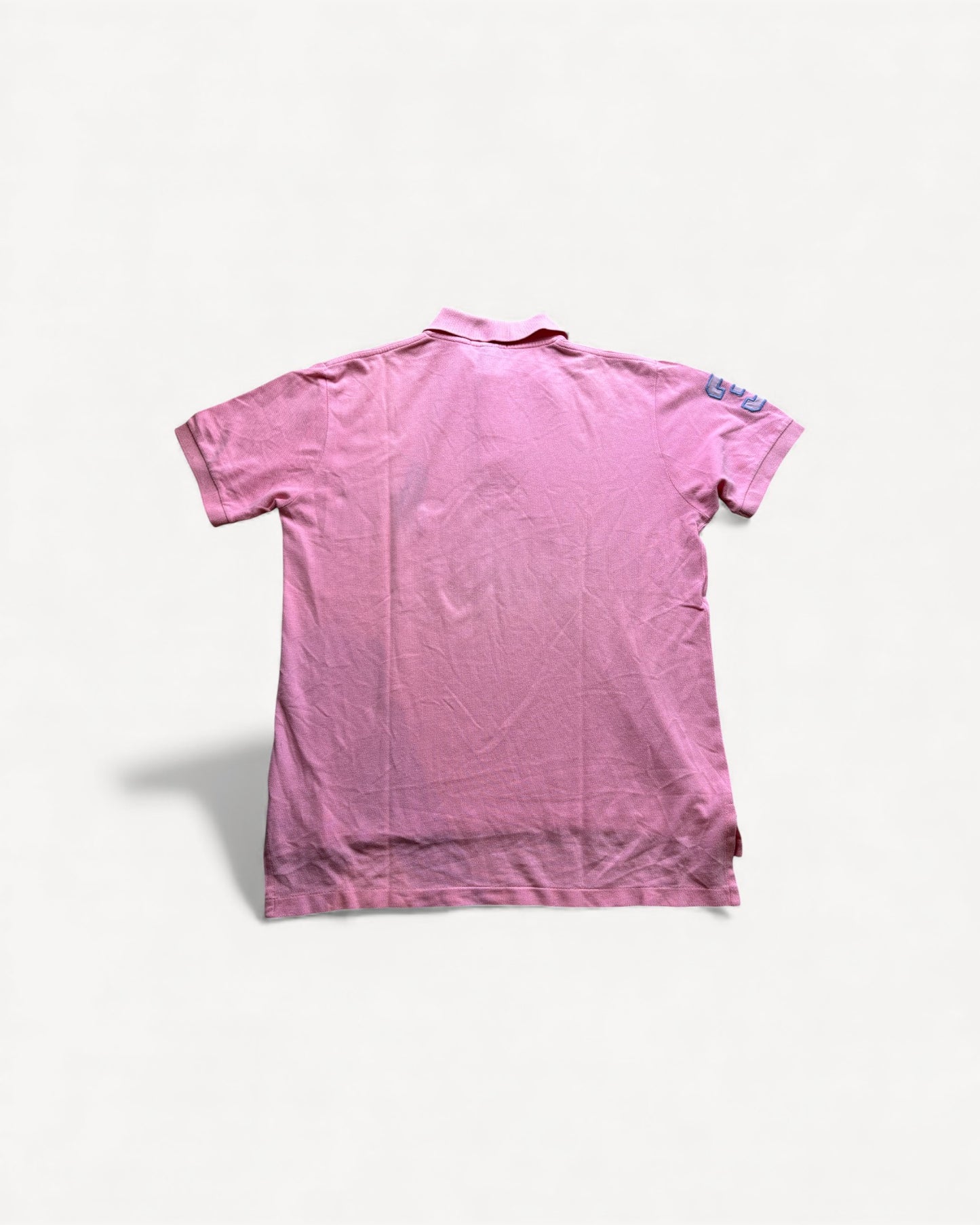 RALPH LAUREN POLO SHIRT PINK (L)