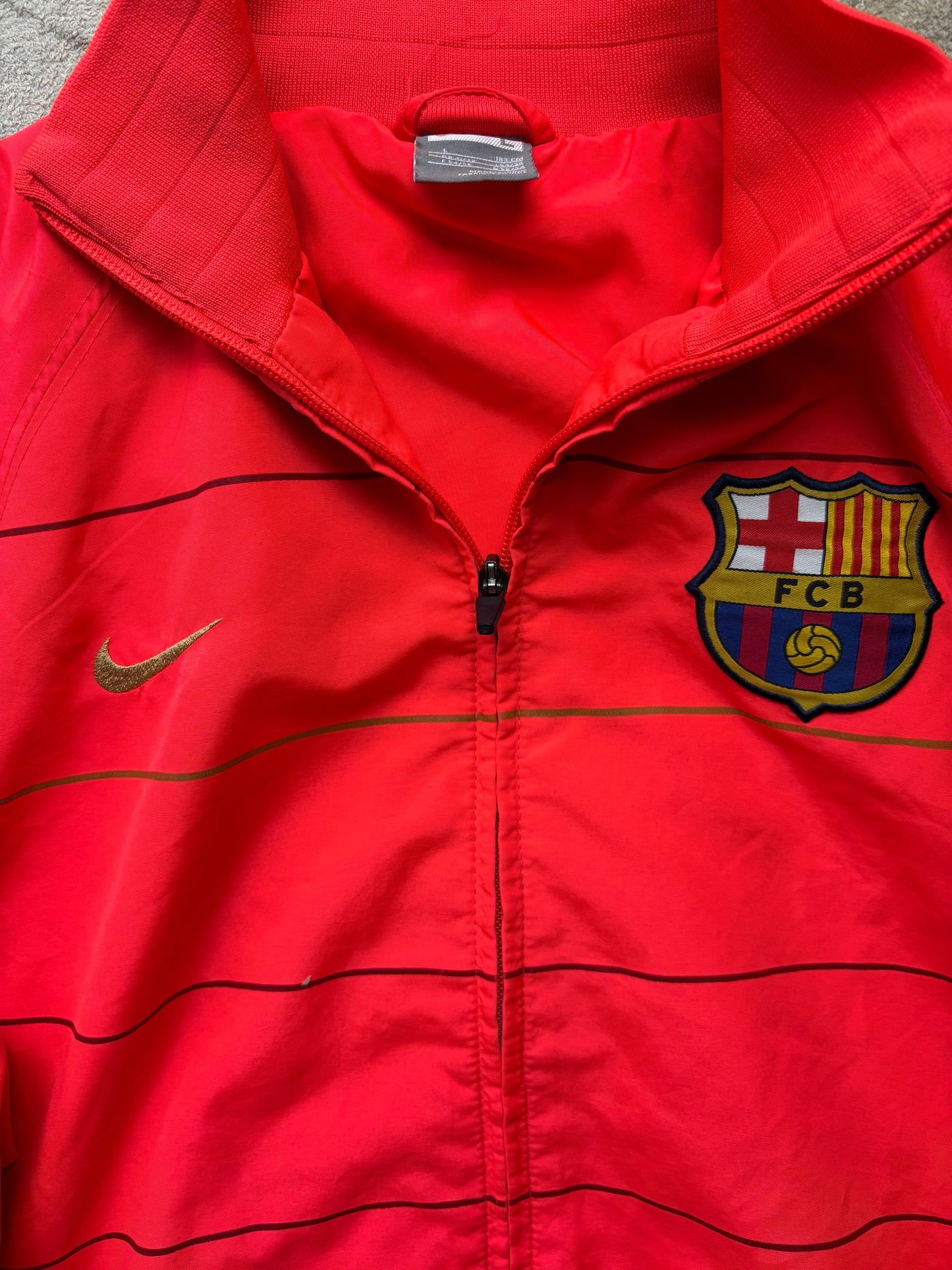 NIKE BARCELONA ZIP UP VEST (L)