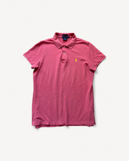 RALPH LAUREN POLO SHIRT PINK (S)