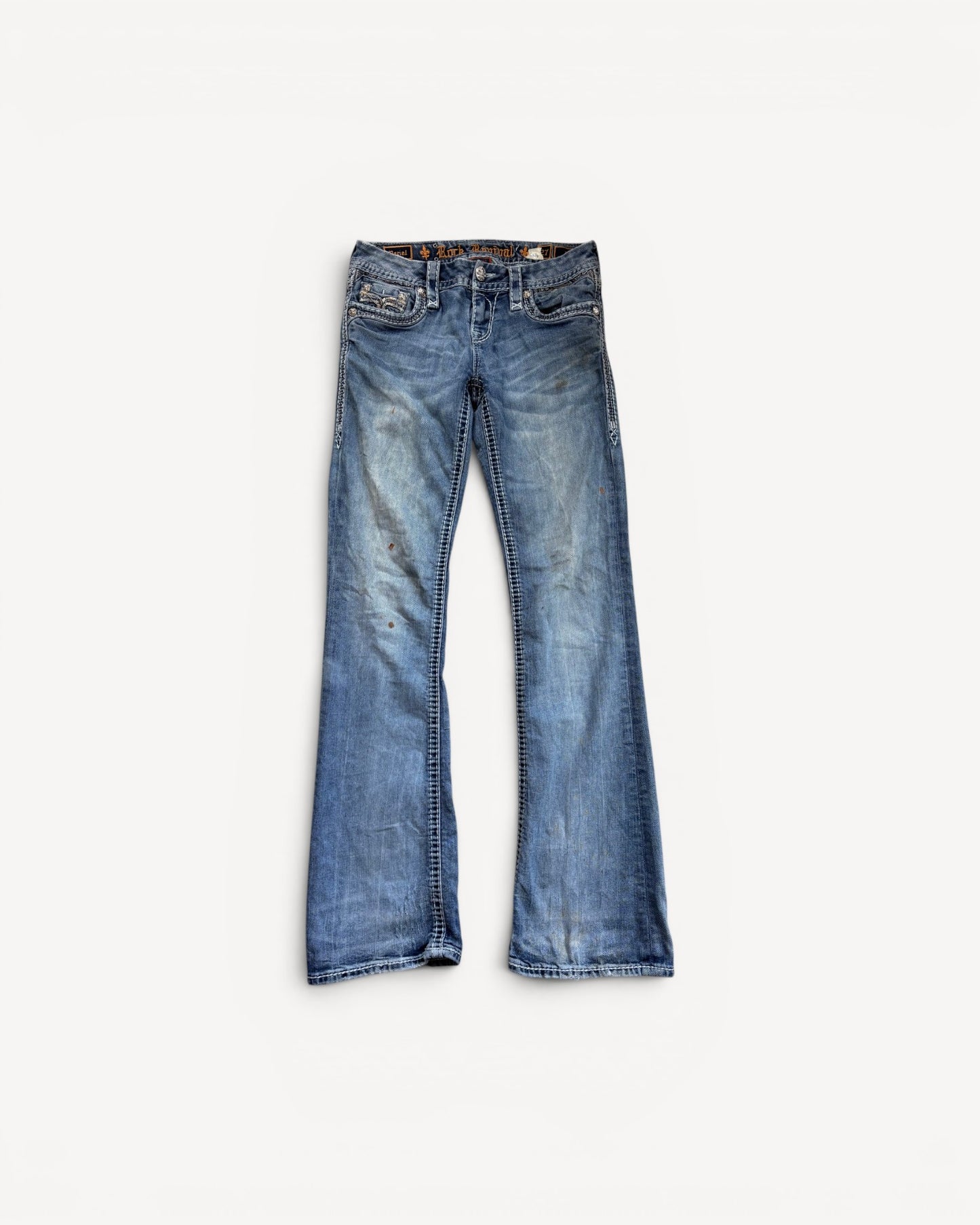 ROCK REVIVAL JEANS W27 L30 #RR7