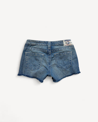TRUE RELIGION HOT PANT W28 #S39