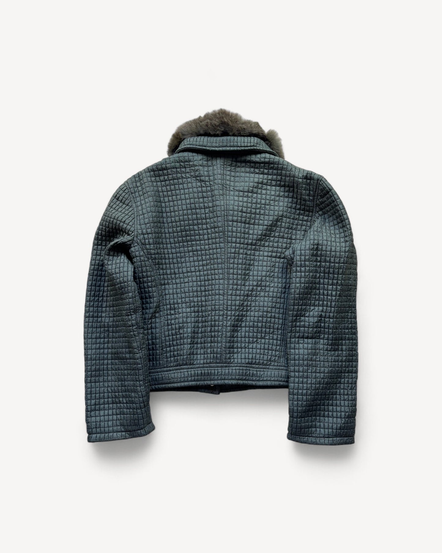 FUR WOMEN ZIP UP JACKET (L)