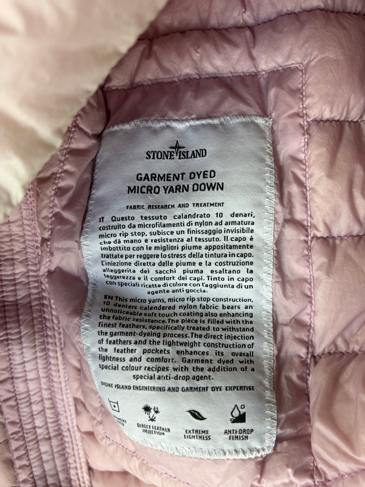 STONE ISLAND PUFFER JACKET (L)