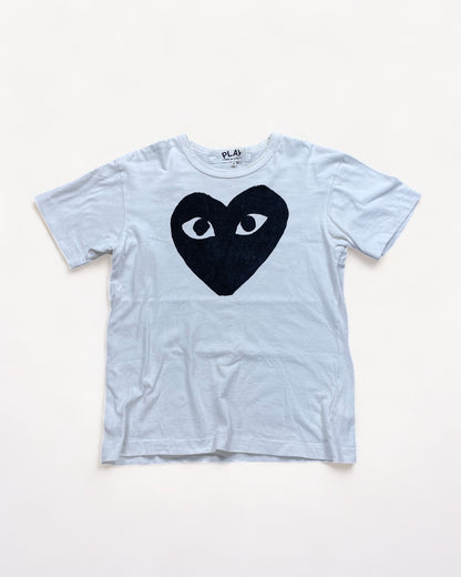 CDG PLAY BLACK T-SHIRT (M)