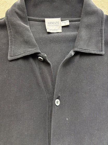 ARMANI BUTTON UP SHIRT / KNIT (L)