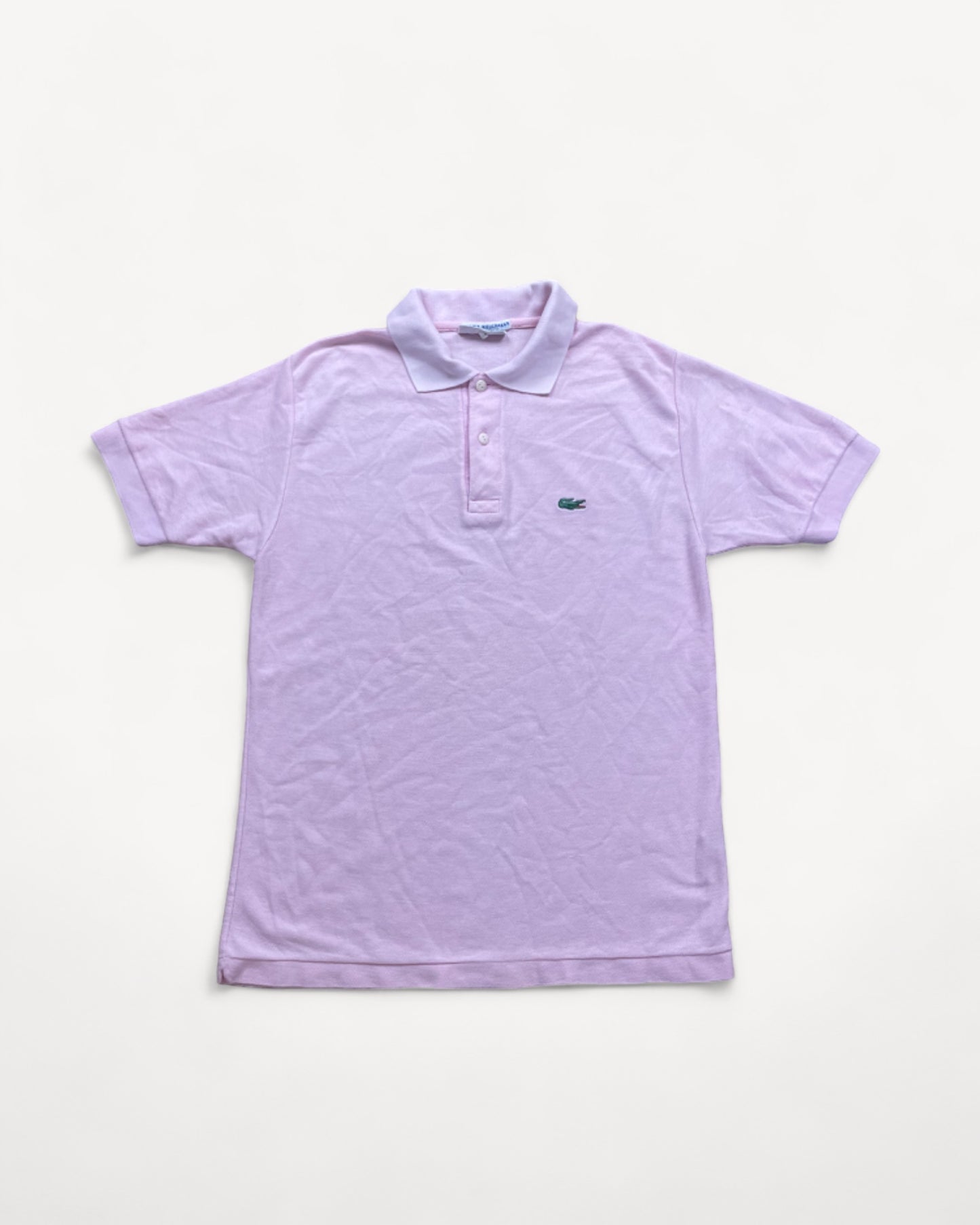 LACOSTE POLO SHIRT PINK (S)