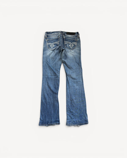 ROCK REVIVAL JEANS W27 L30 #RR5