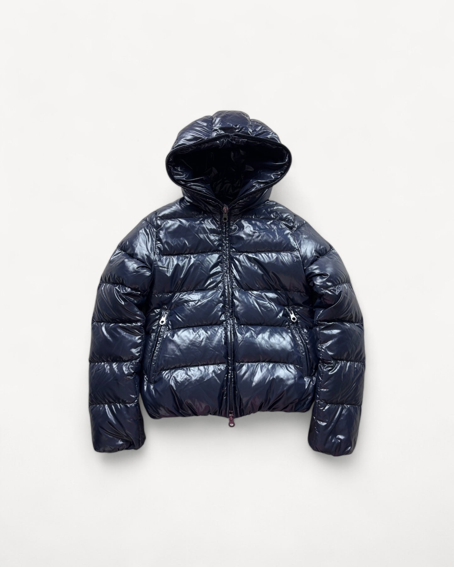 DUVETICA BLUE WOMEN PUFFER JACKET (S)