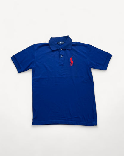 RALPH LAUREN POLO SHIRT NAVY (M)