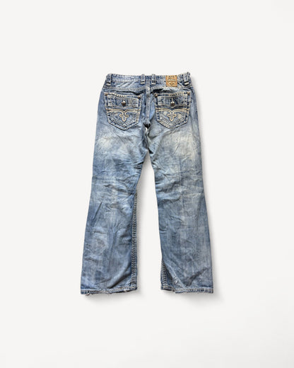 ROCK REVIVAL JEANS W34 L32 #RR17